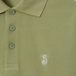 Burberry For Cotton Erkek Haki Polo