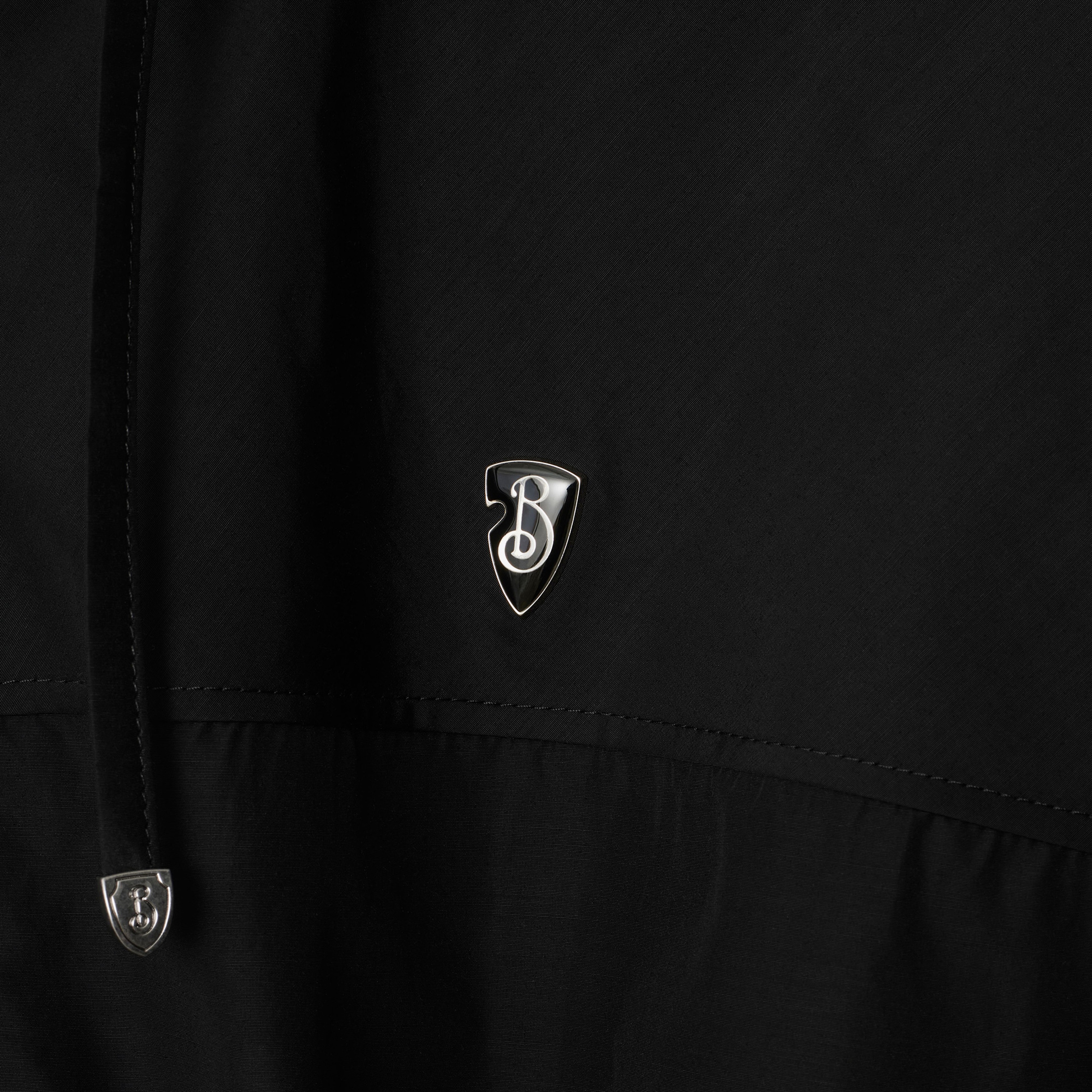 Burberry Cie Nylon Cotton Kadın Siyah Mont