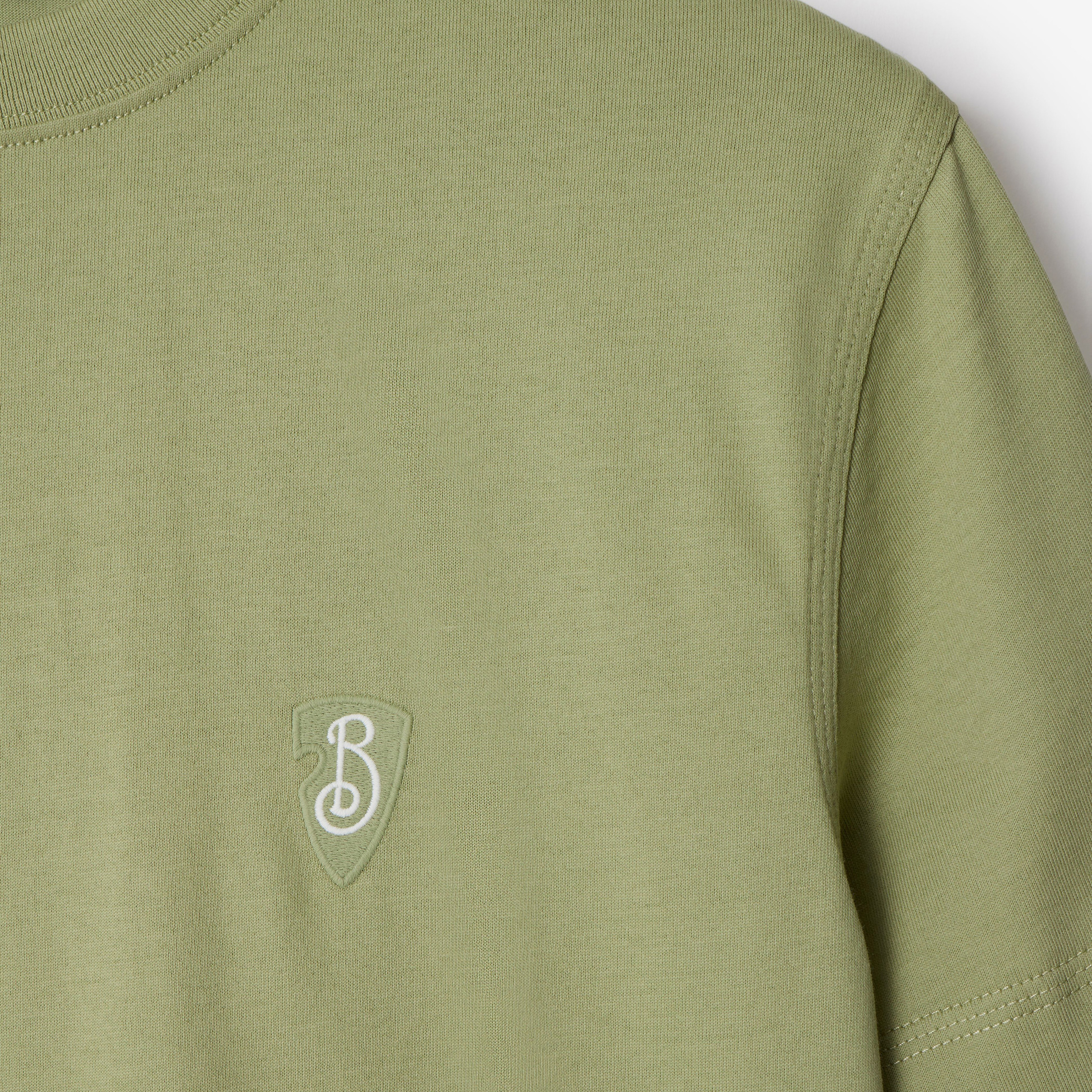 Burberry For Cotton Erkek Haki T-Shirt