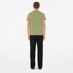 Burberry For Cotton Erkek Haki T-Shirt