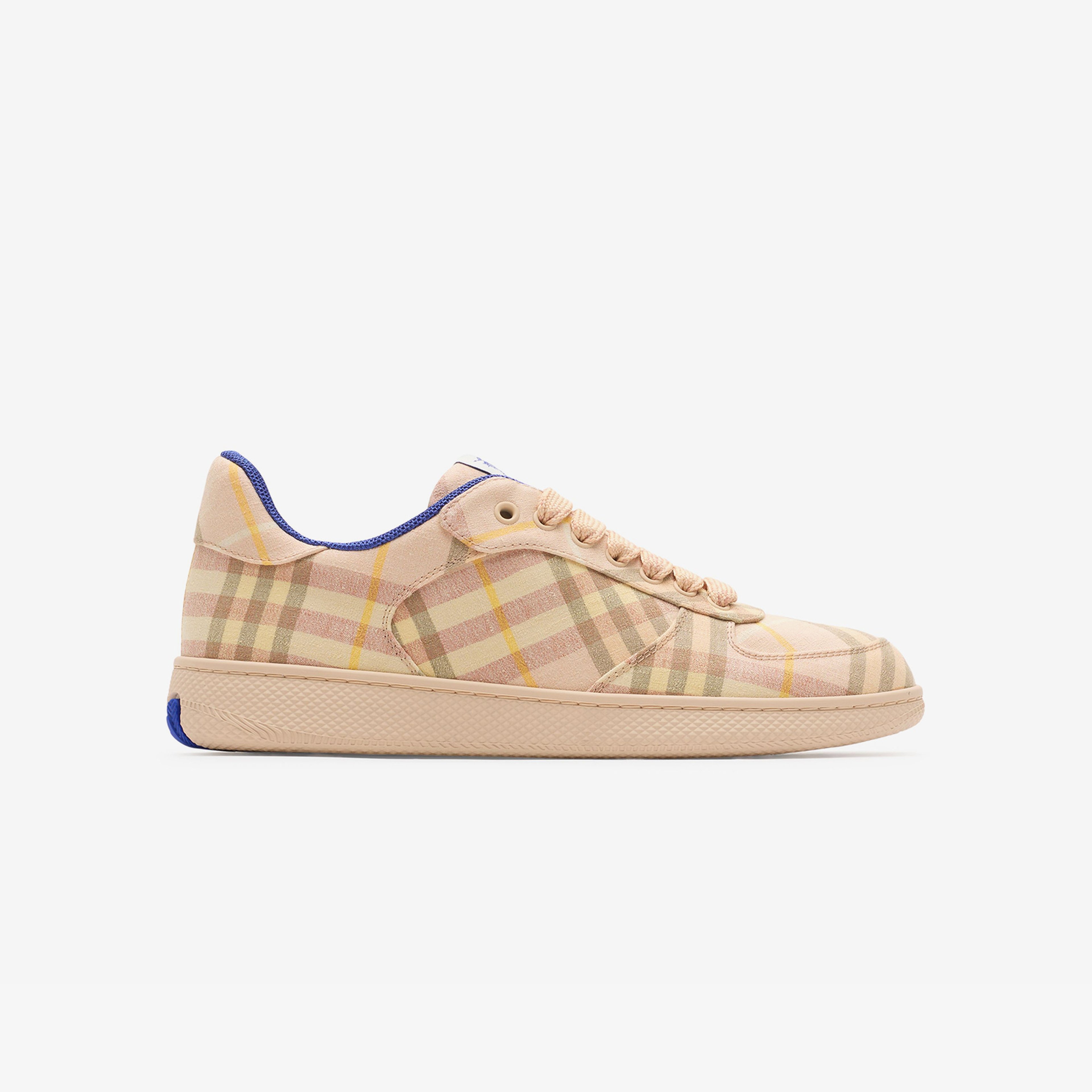 Burberry Terrace Kadın Krem Sneakers