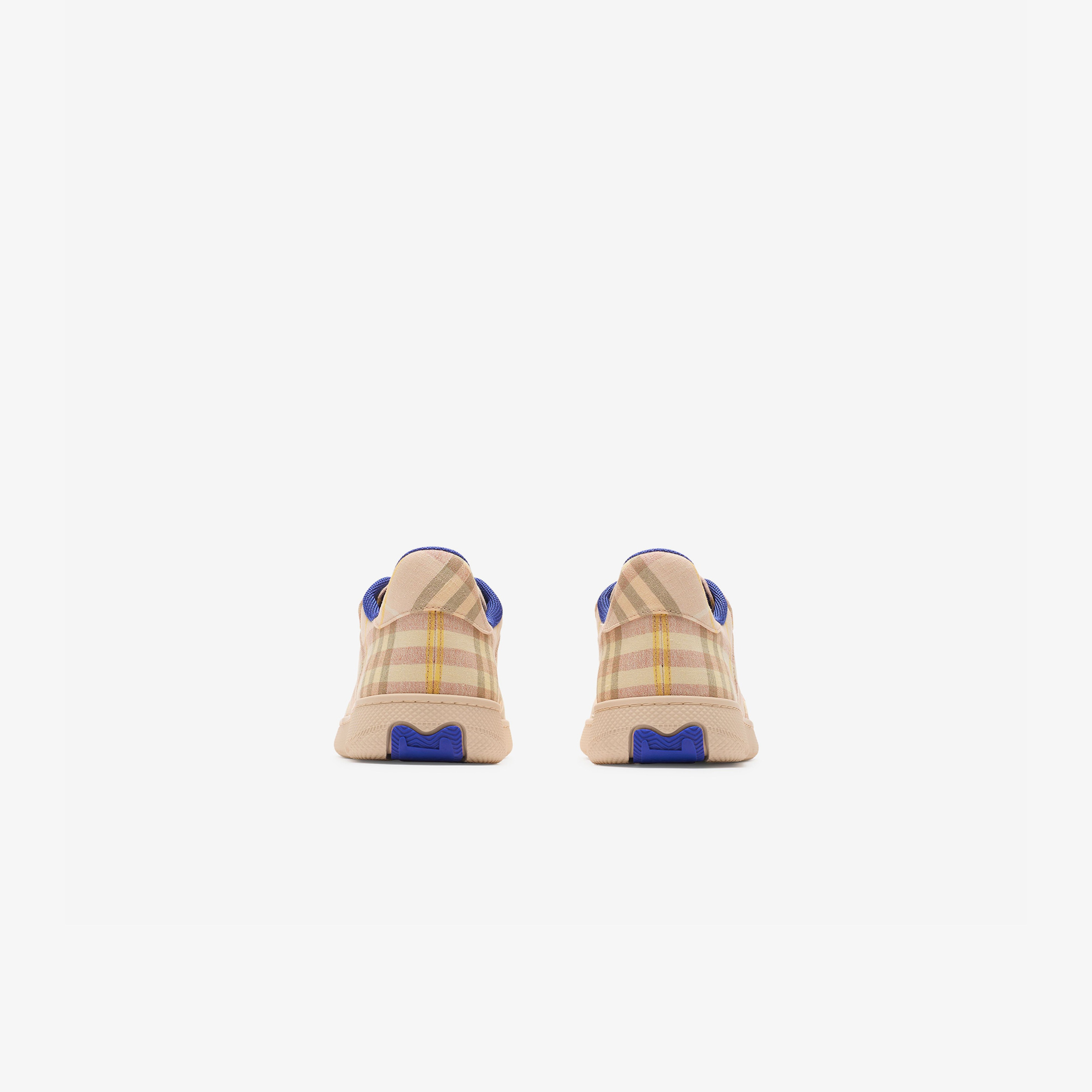 Burberry Terrace Kadın Krem Sneakers