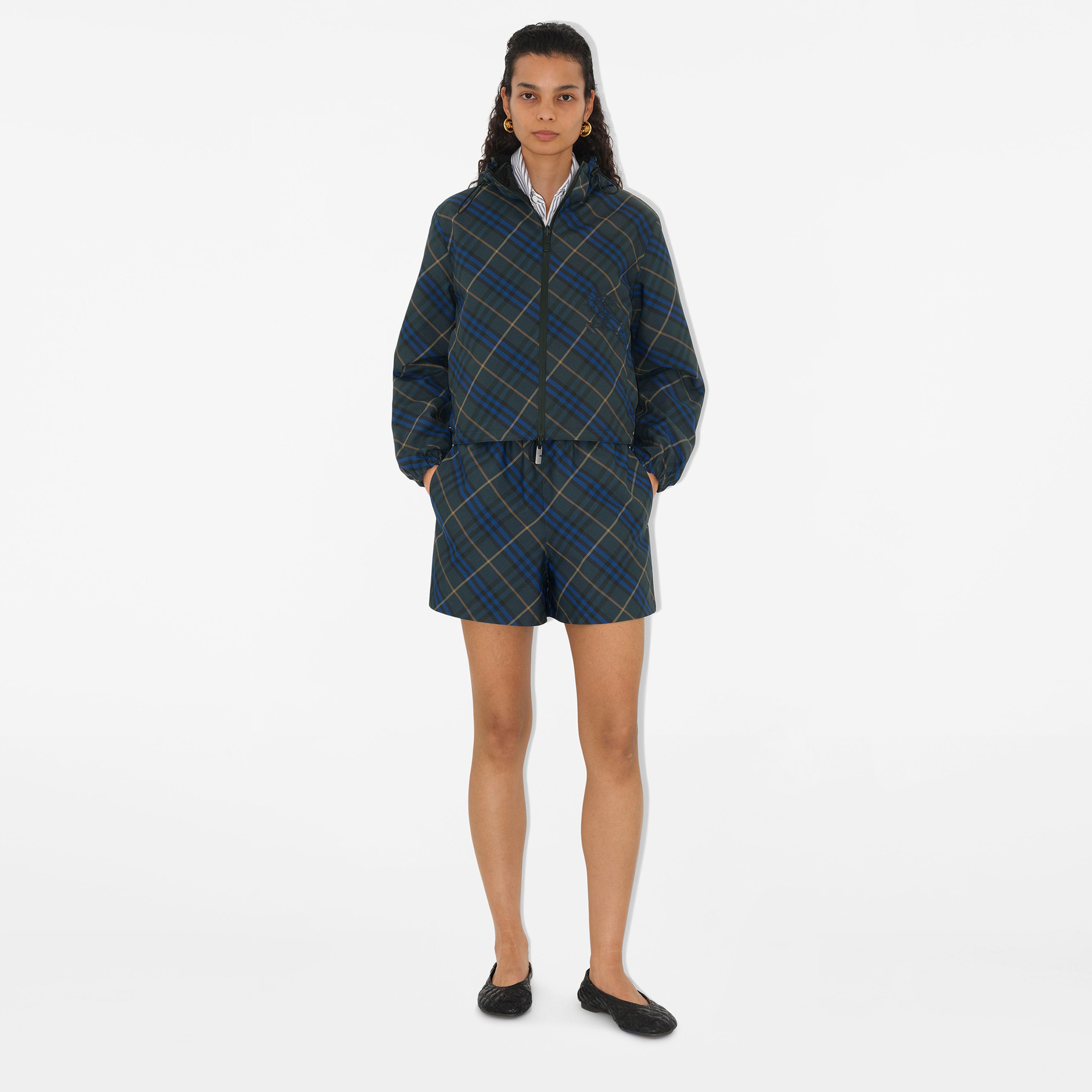 Burberry Aes Reversible Kadın Lacivert Mont