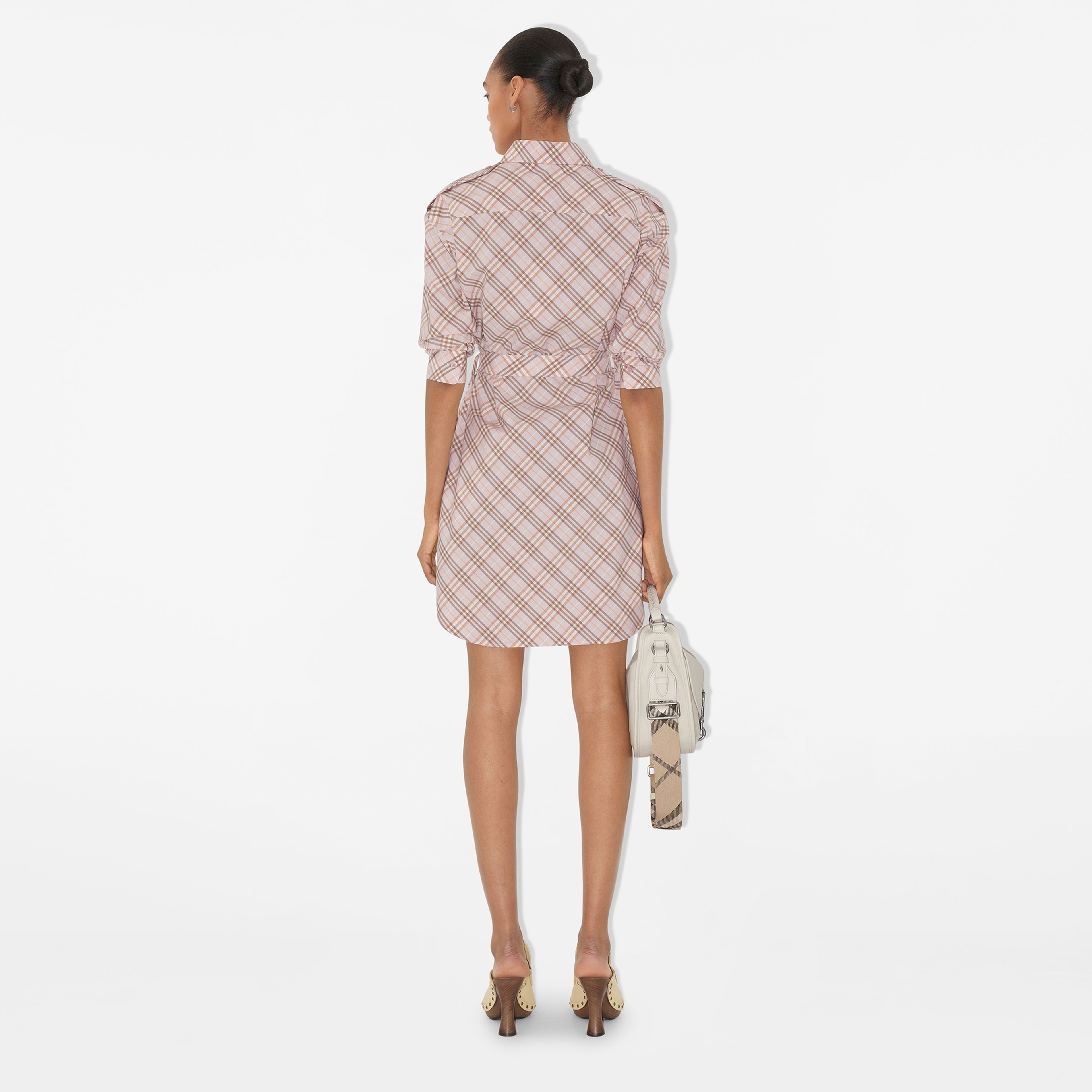 Burberry Gap Kadın Krem Elbise