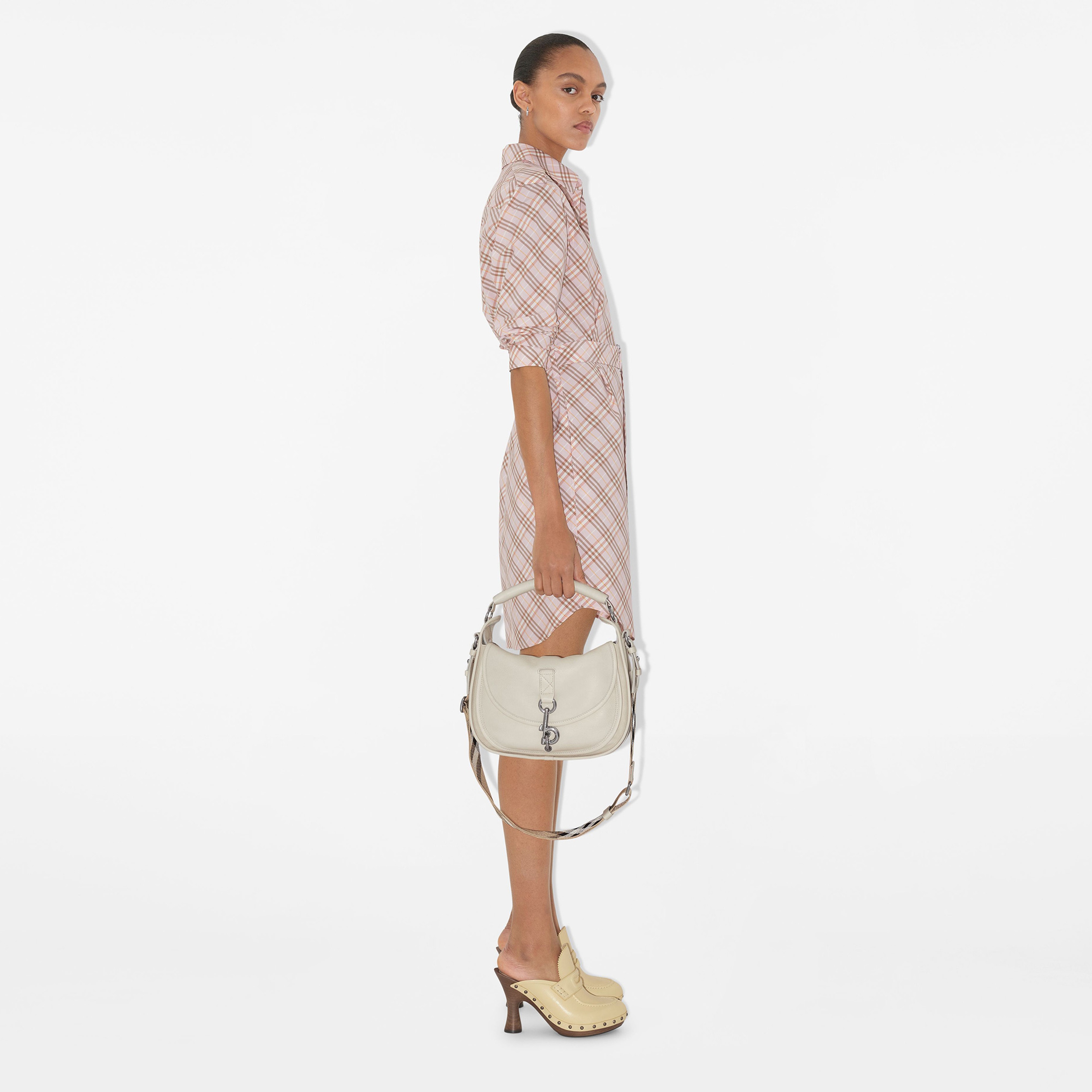 Burberry Gap Kadın Krem Elbise