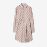 Burberry Gap Kadın Krem Elbise