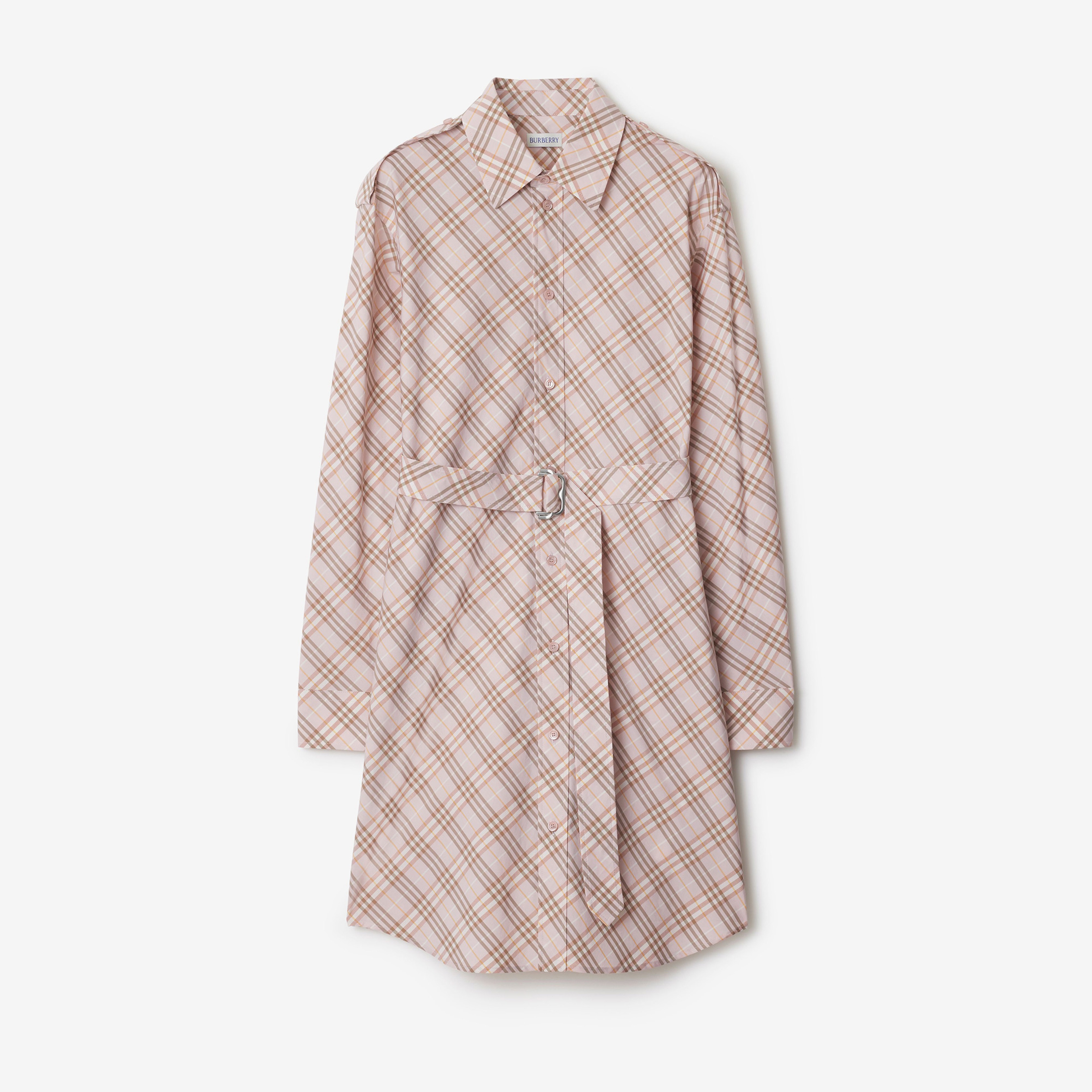 Burberry Gap Kadın Krem Elbise