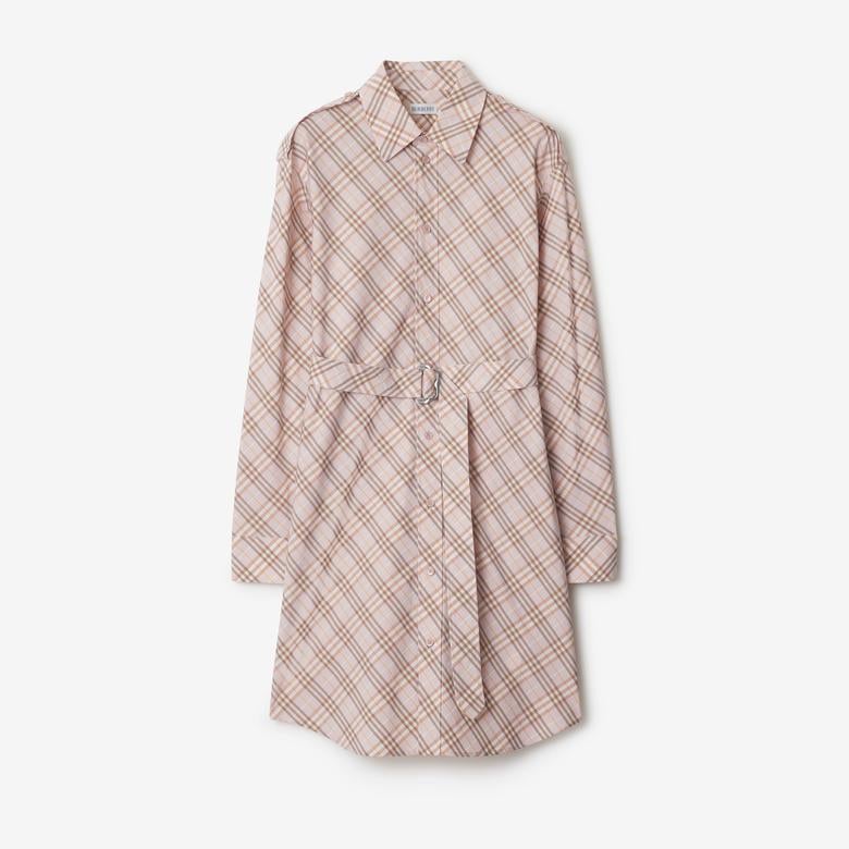 Burberry Gap Kadın Krem Elbise