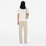 Burberry Sic Cotton Kadın Beyaz T-Shirt