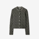 Burberry Pai Charm Woollend Kadın Siyah Hırka