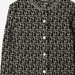 Burberry Pai Charm Woollend Kadın Siyah Hırka