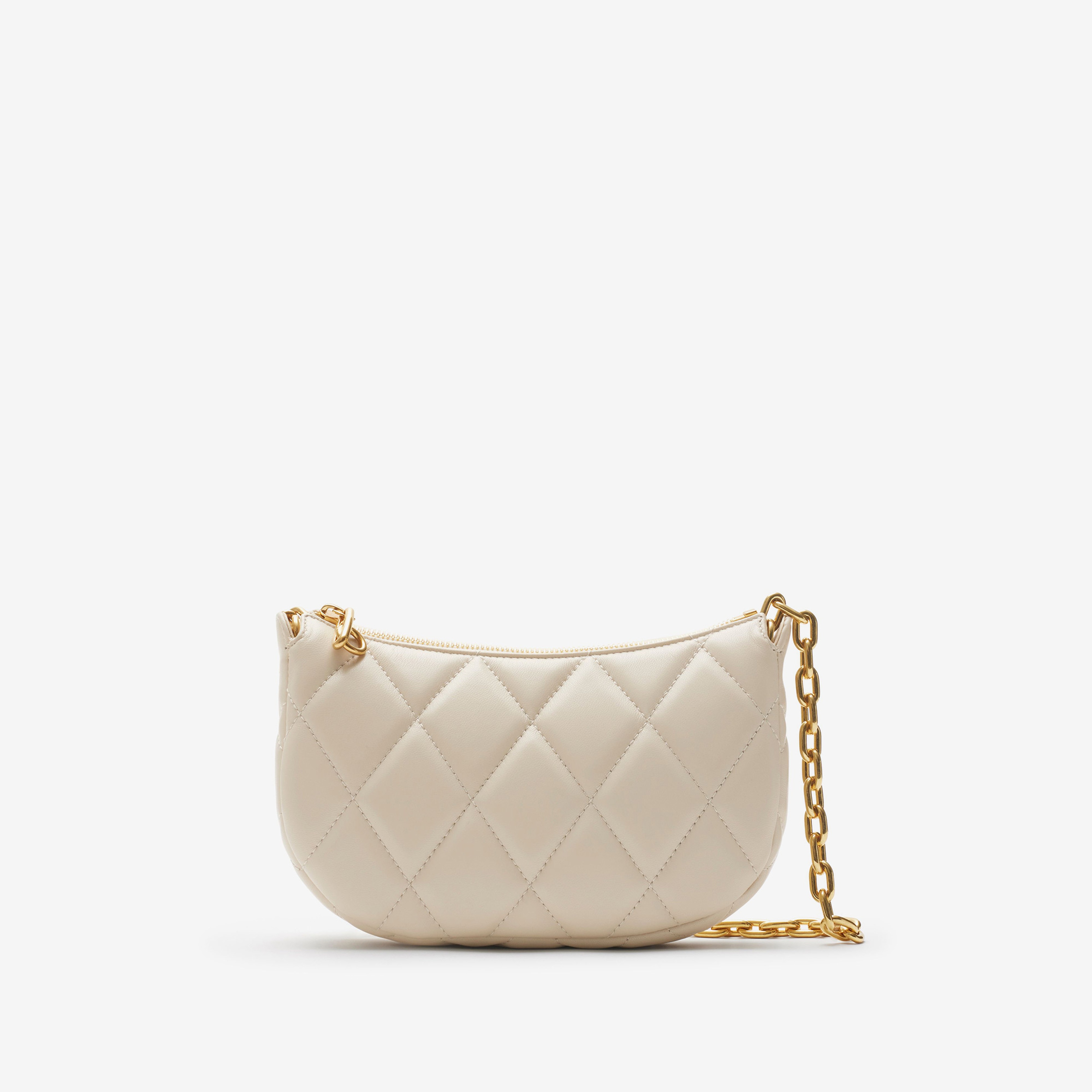 Burberry Qql Rocking Horse Chain Pouch Kadın Krem Omuz Çantası