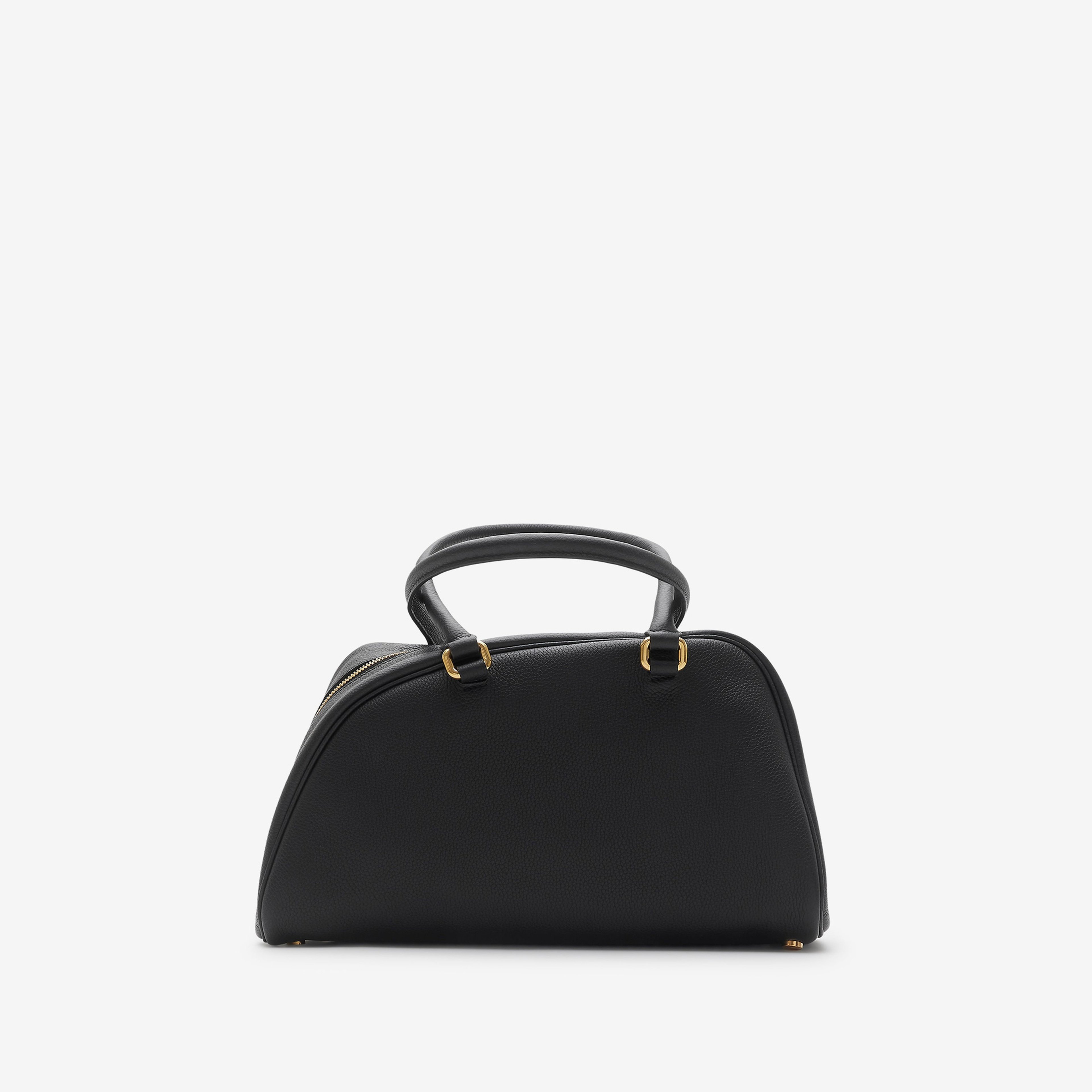 Burberry Small Shield Twin Bowling Kadın Siyah Omuz Çantası