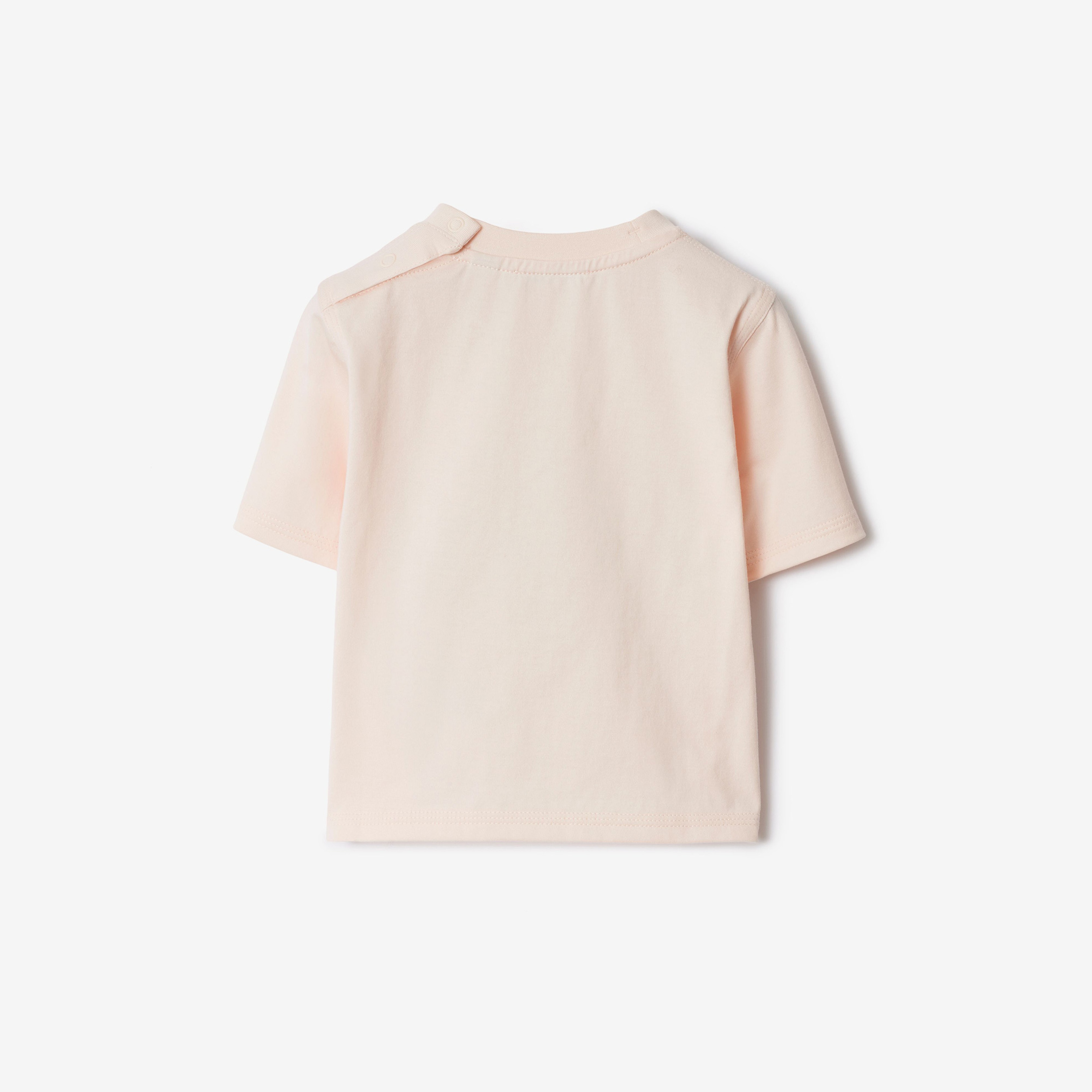 Burberry Cedar Ladybug Cotton Çocuk Pembe T-Shirt
