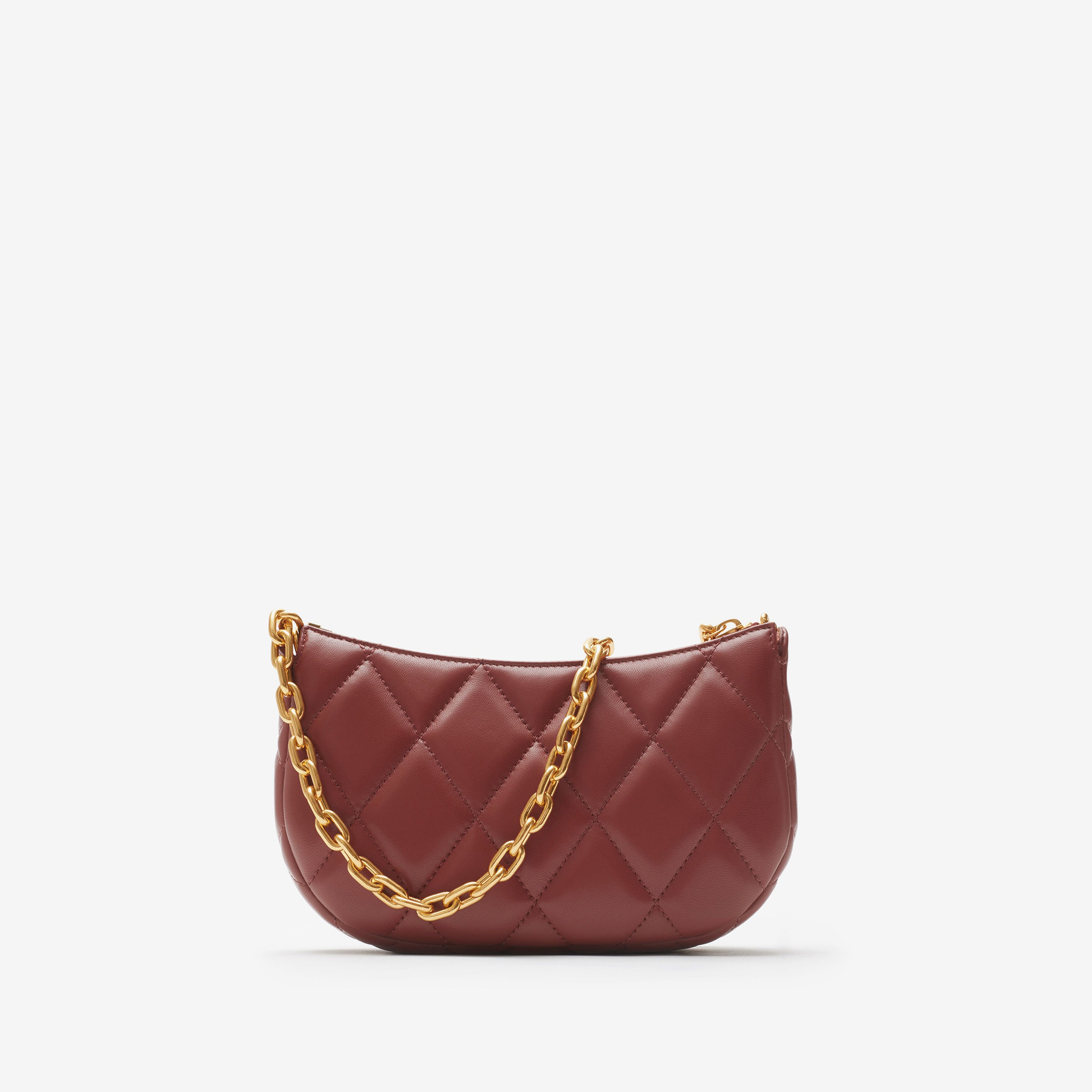 Burberry Qql Rocking Horse Chain Pouch Kadın Kırmızı Omuz Çantası