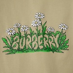 Burberry Cedar Daisy Logo Cotton Çocuk Bej T-Shirt