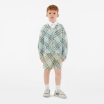 Burberry Romie Linen Nylon Cardigan Çocuk Krem Hırka