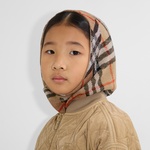 Burberry Sarah Jaq Wool Hood Çocuk Bej Şapka