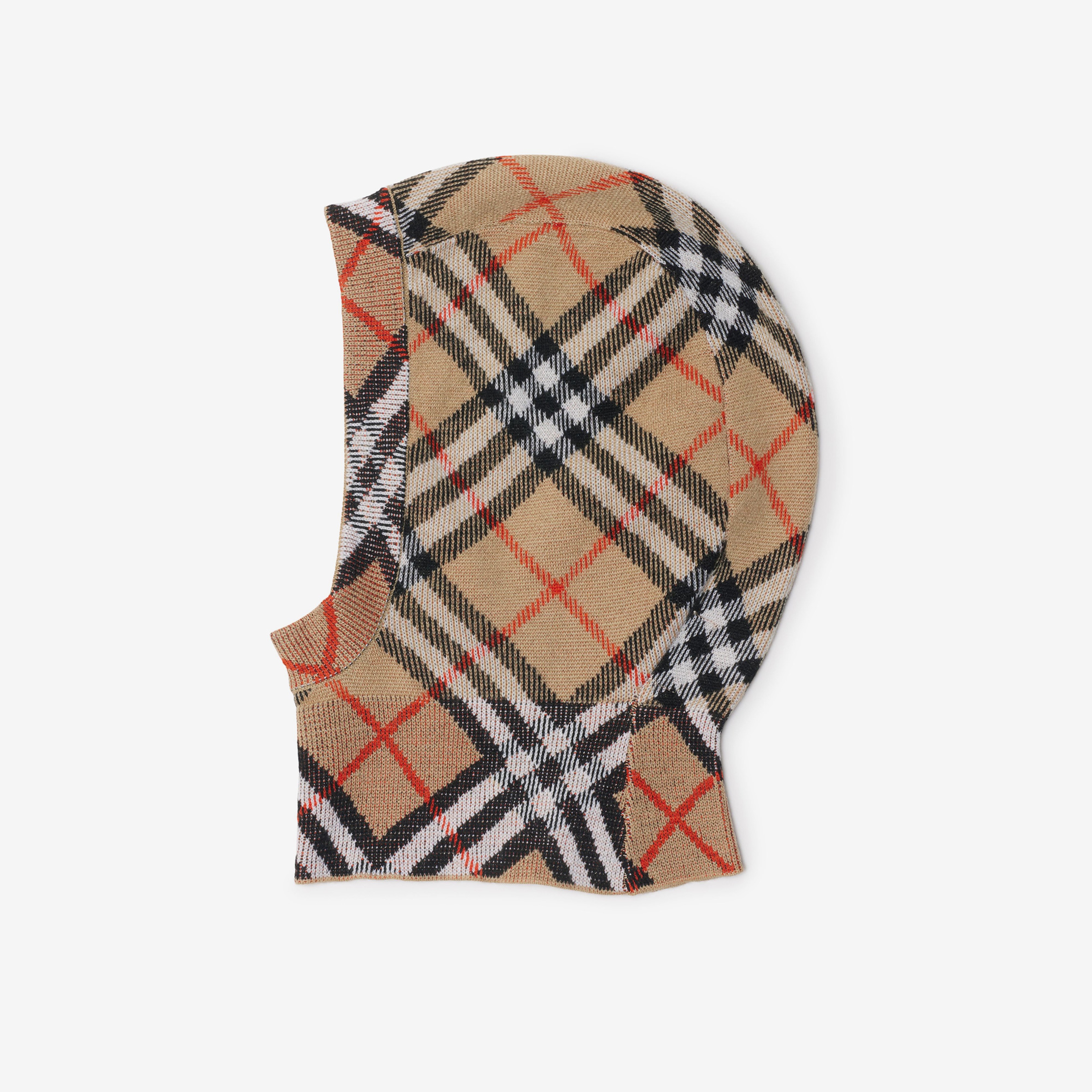 Burberry Sarah Jaq Wool Hood Çocuk Bej Şapka