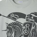 Burberry For Cotton Erkek Mavi T-Shirt