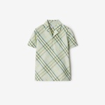 Burberry Herbie Cotton Çocuk Krem Gömlek