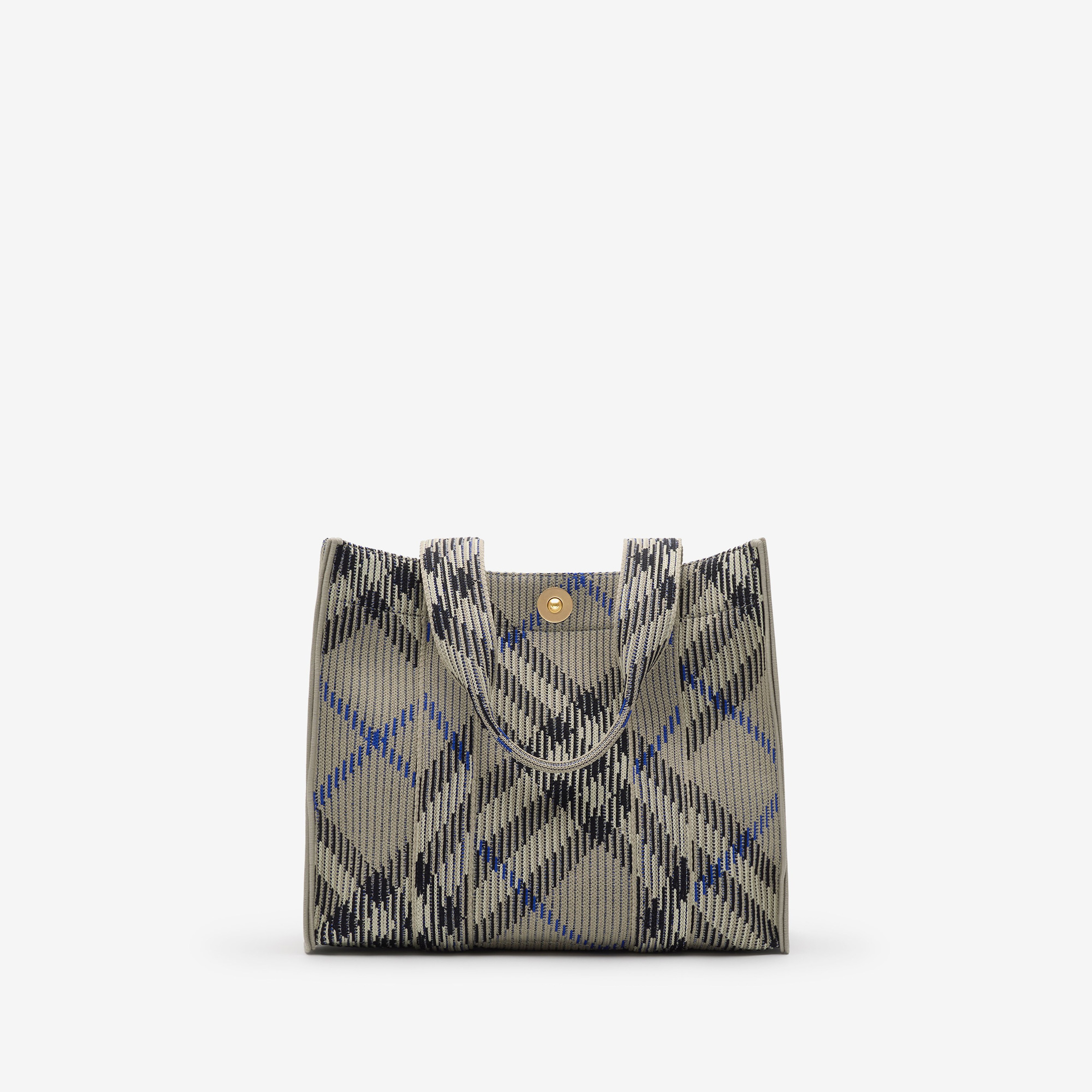 Burberry Small Knitted Kadın Krem El Çantası