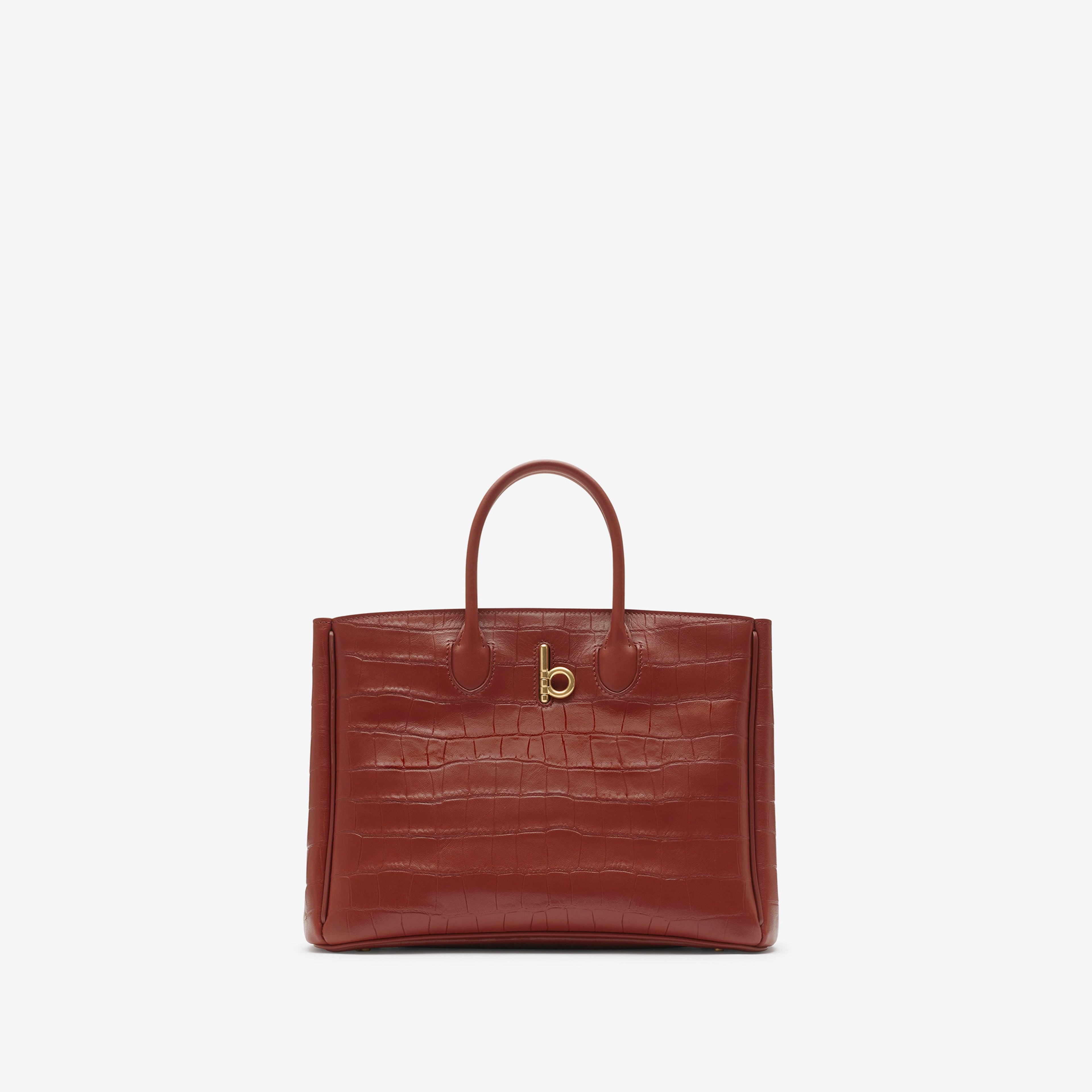 Burberry Lw7 Small Rocking Horse Kadın Kırmızı El Çantası