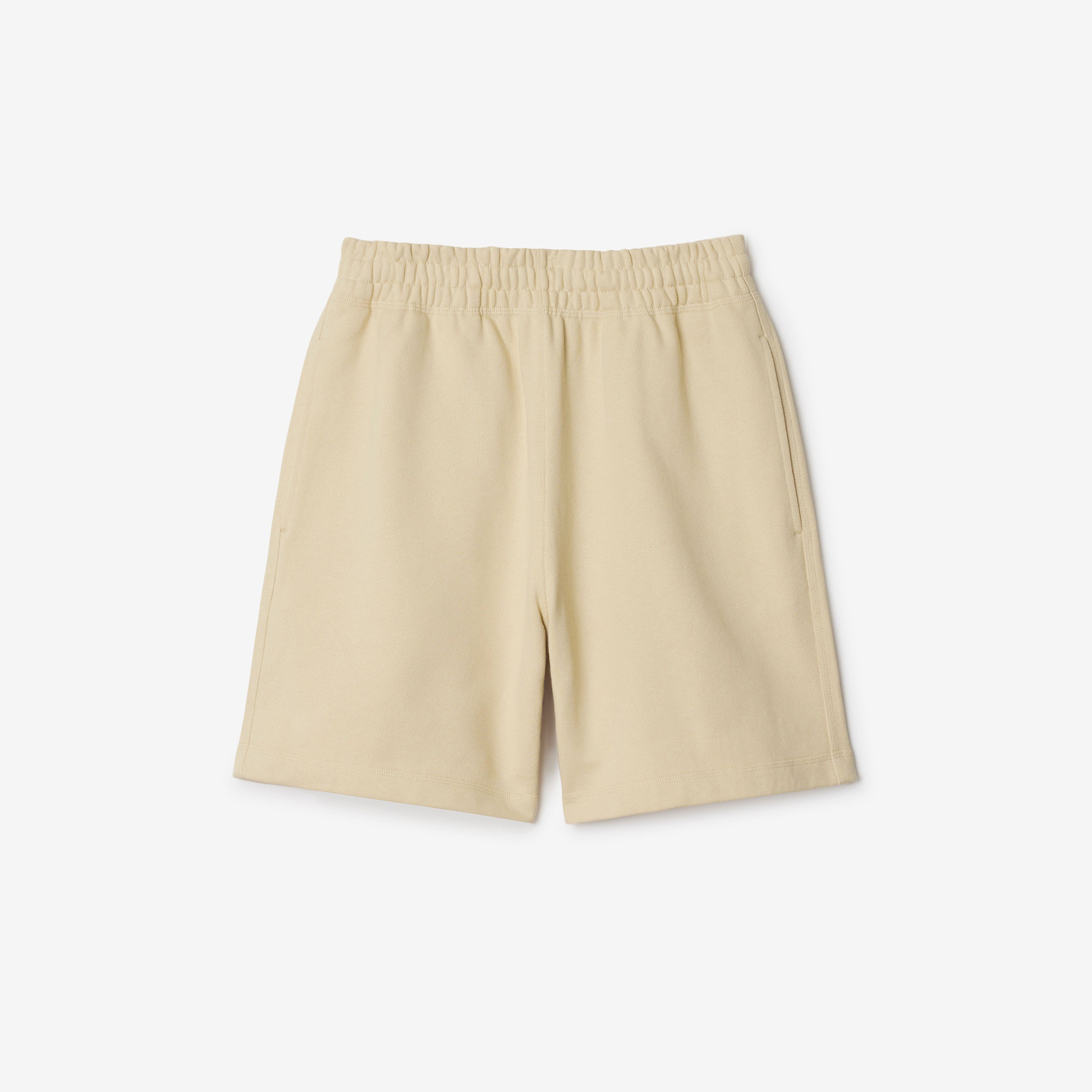 Burberry For Label Cotton Erkek Krem Şort