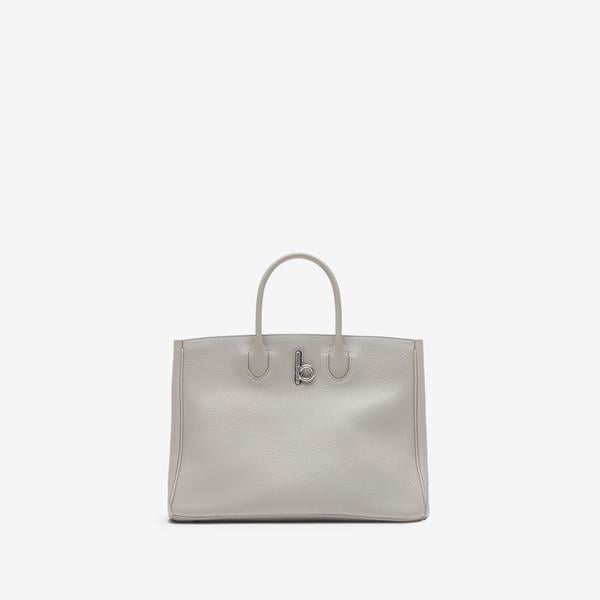 Burberry Lgl Small Rocking Horse Kadın Krem El Çantası