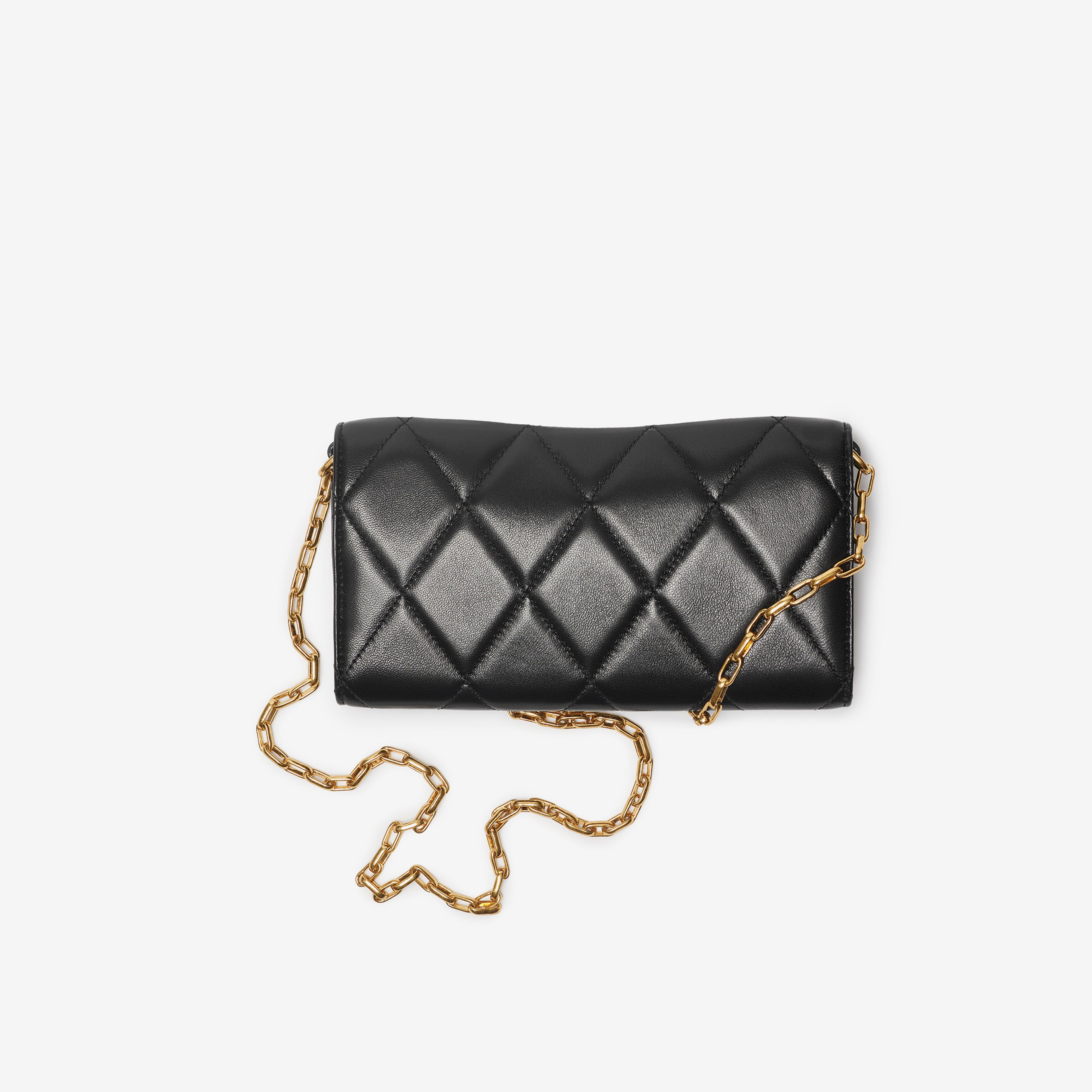 Burberry Woc Qql Rocking Horse Chain Strap Kadın Siyah El Çantası