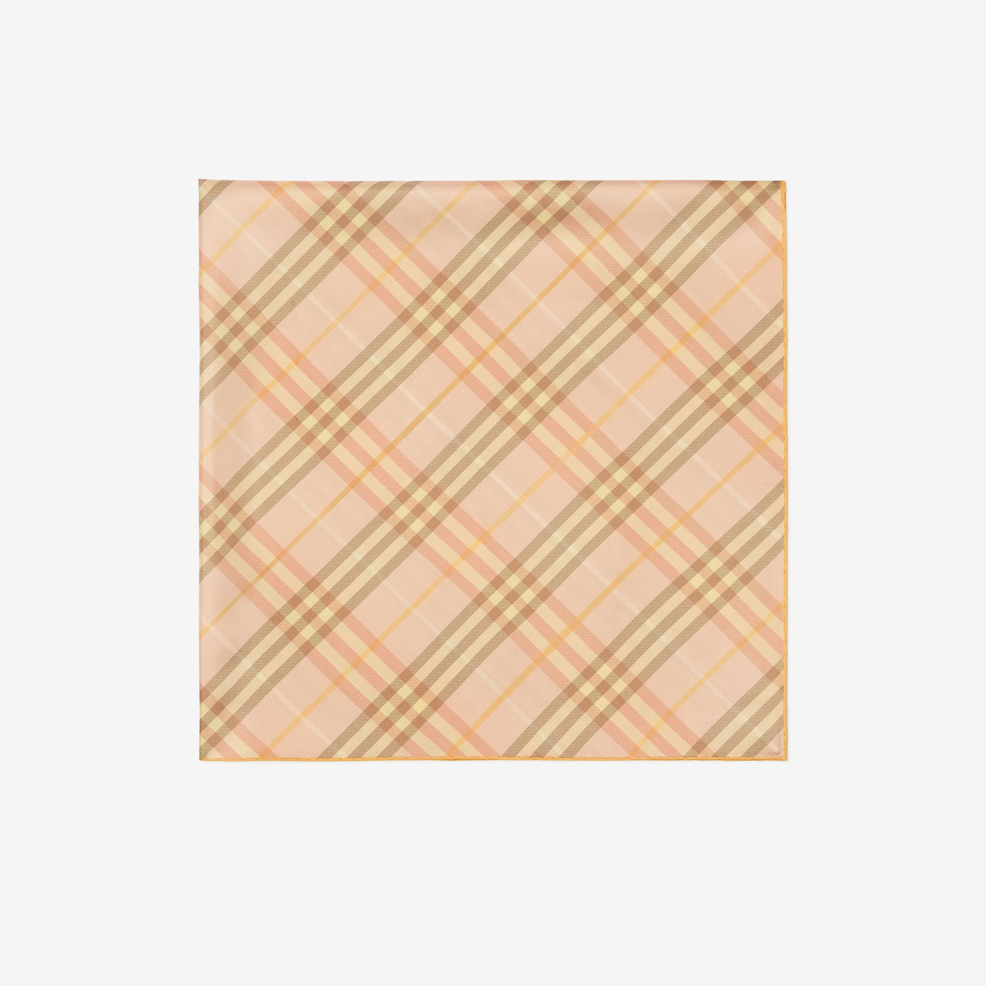 Burberry Square Silk Kadın Krem Şal