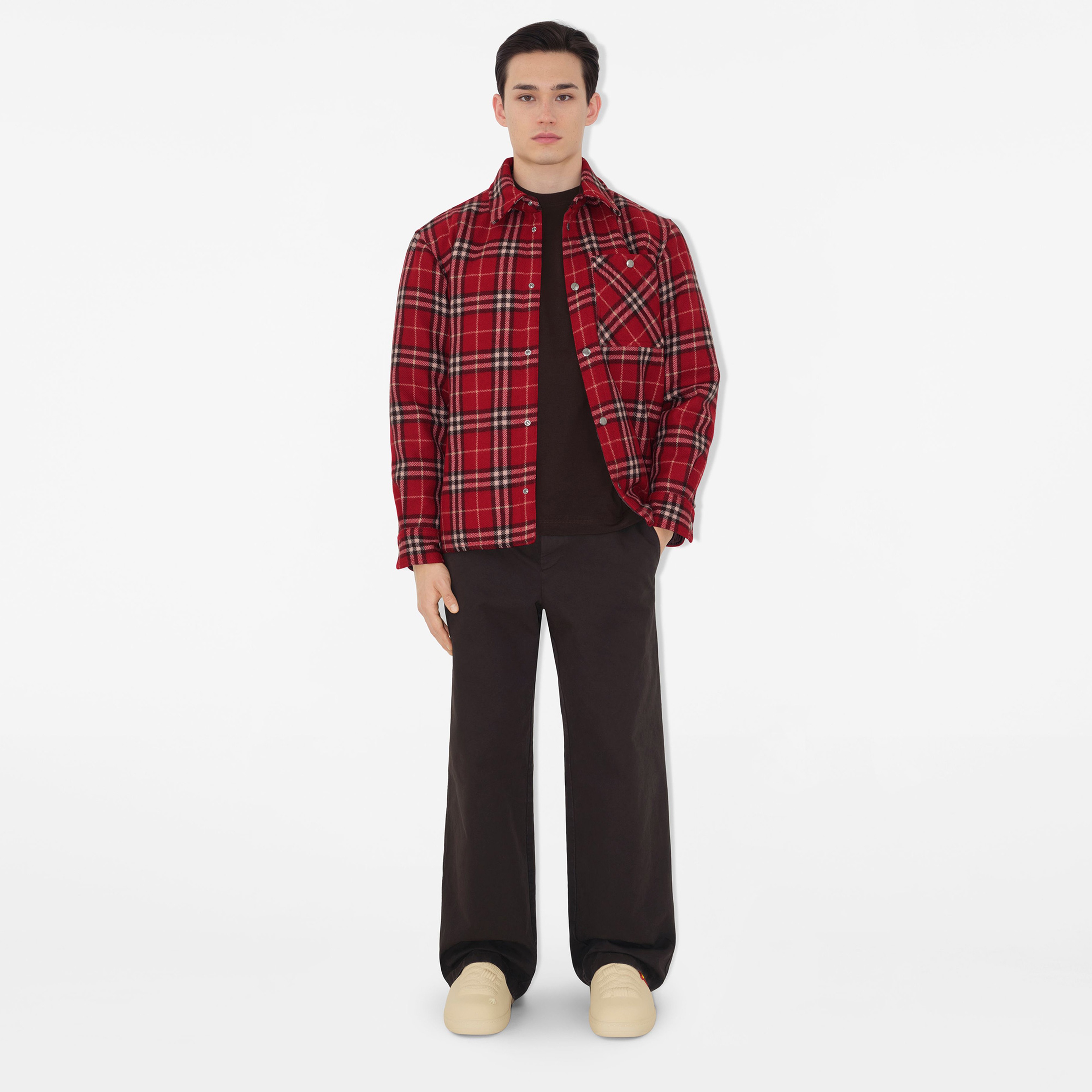 Burberry Lny25 Ots Snake Cotton Erkek Siyah T-Shirt