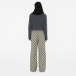 Burberry Giu Cotton Pyjama Kadın Bej Pantolon