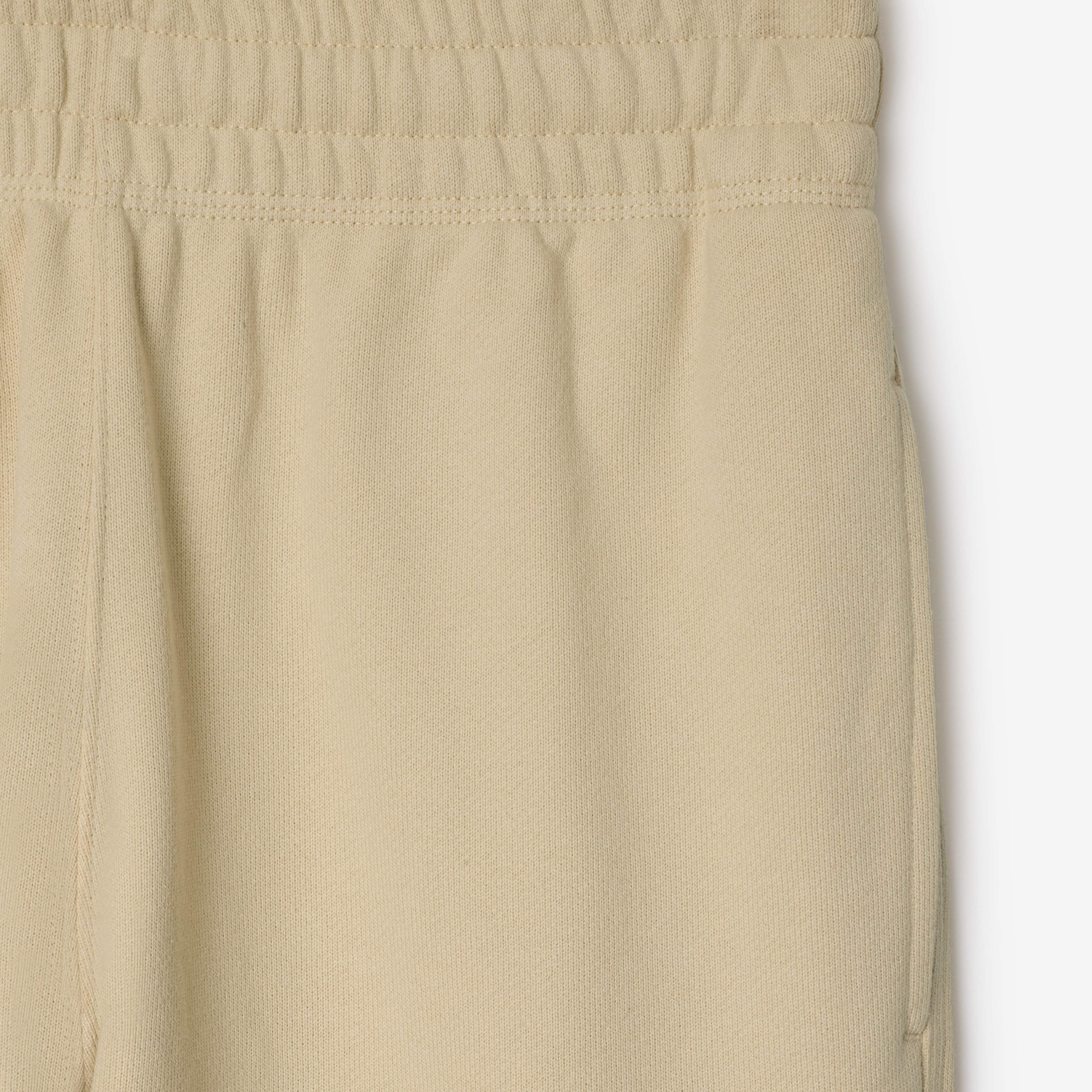 Burberry For Label Cotton Jogging Kadın Krem Eşofman Altı