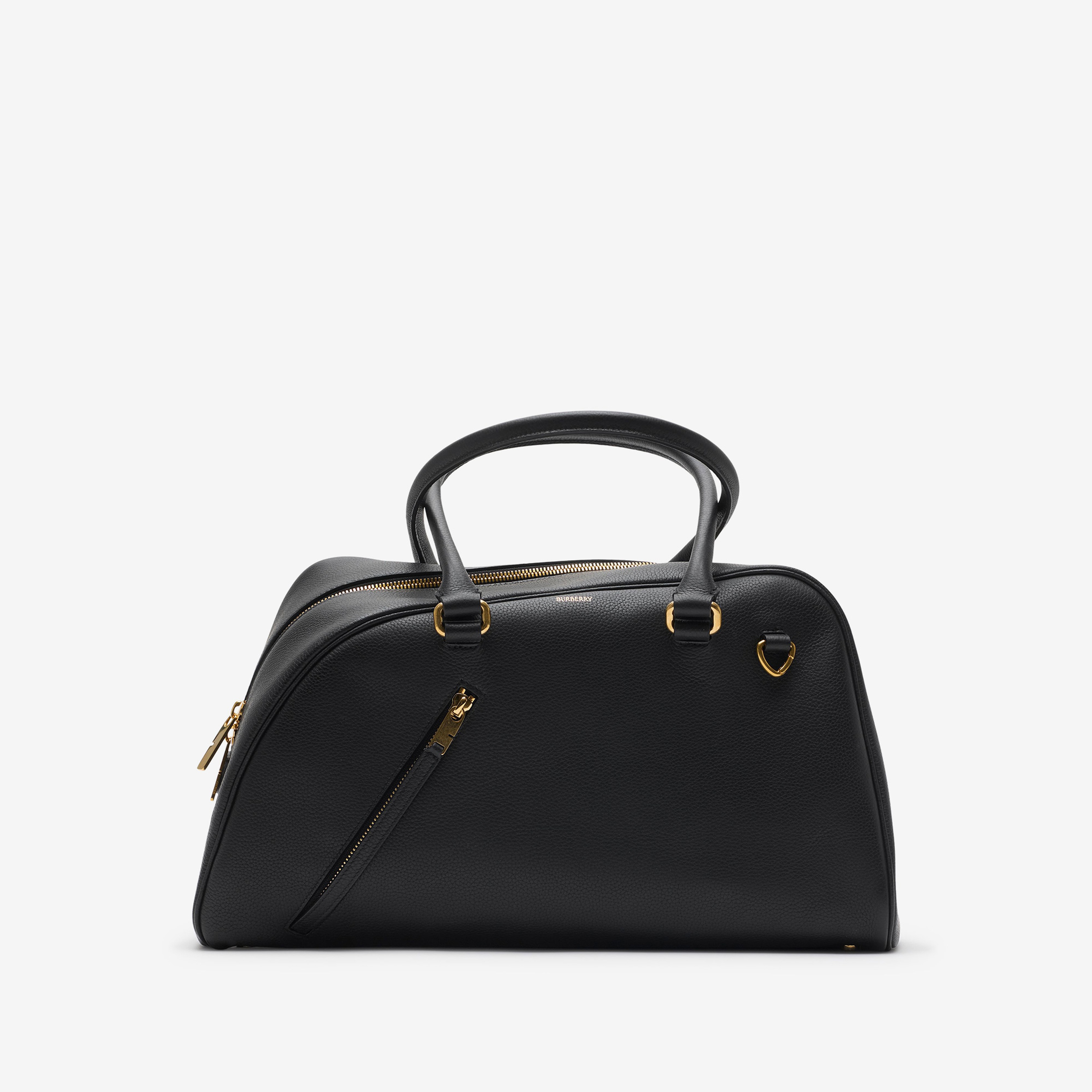 Burberry Large Shield Twin Bowling Kadın Siyah Omuz Çantası