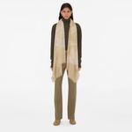 Burberry Large Wool Kadın Bej Şal