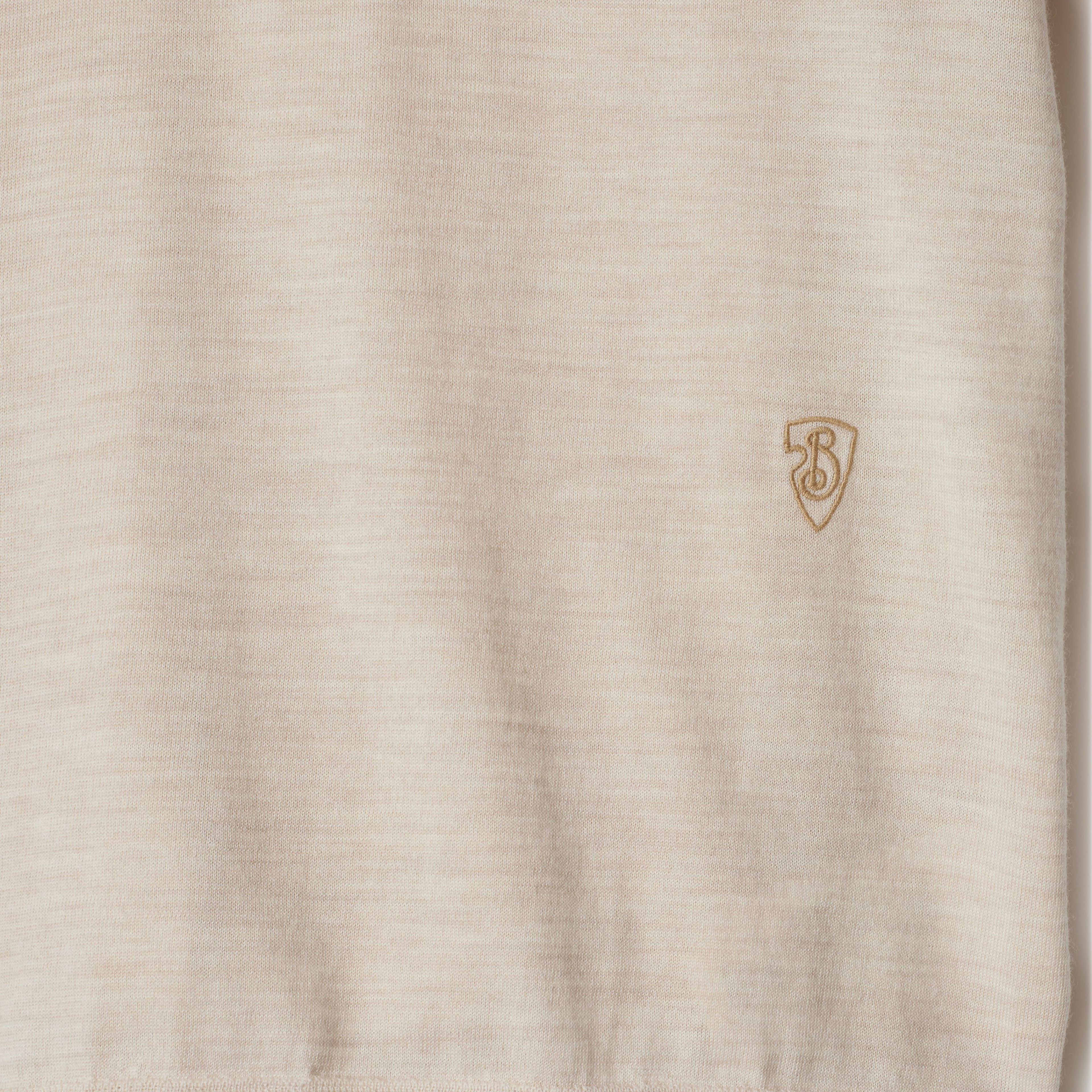 Burberry Pai Wool Erkek Krem Polo