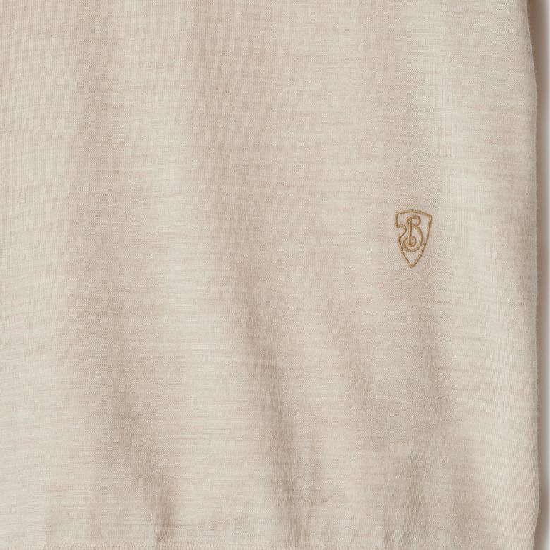 Burberry Pai Wool Erkek Krem Polo