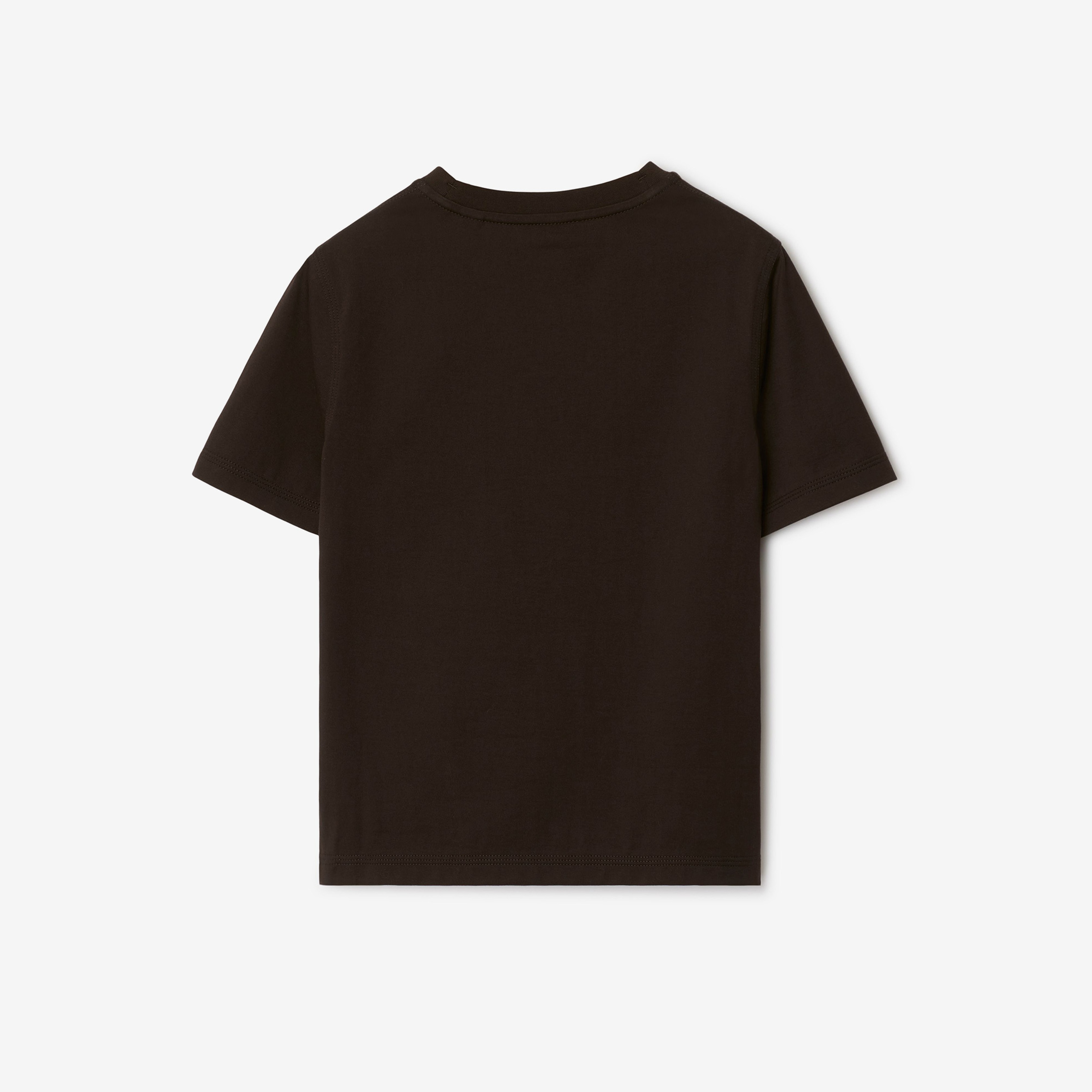 Burberry Cedar Punctu Bee Cotton Çocuk Siyah T-Shirt