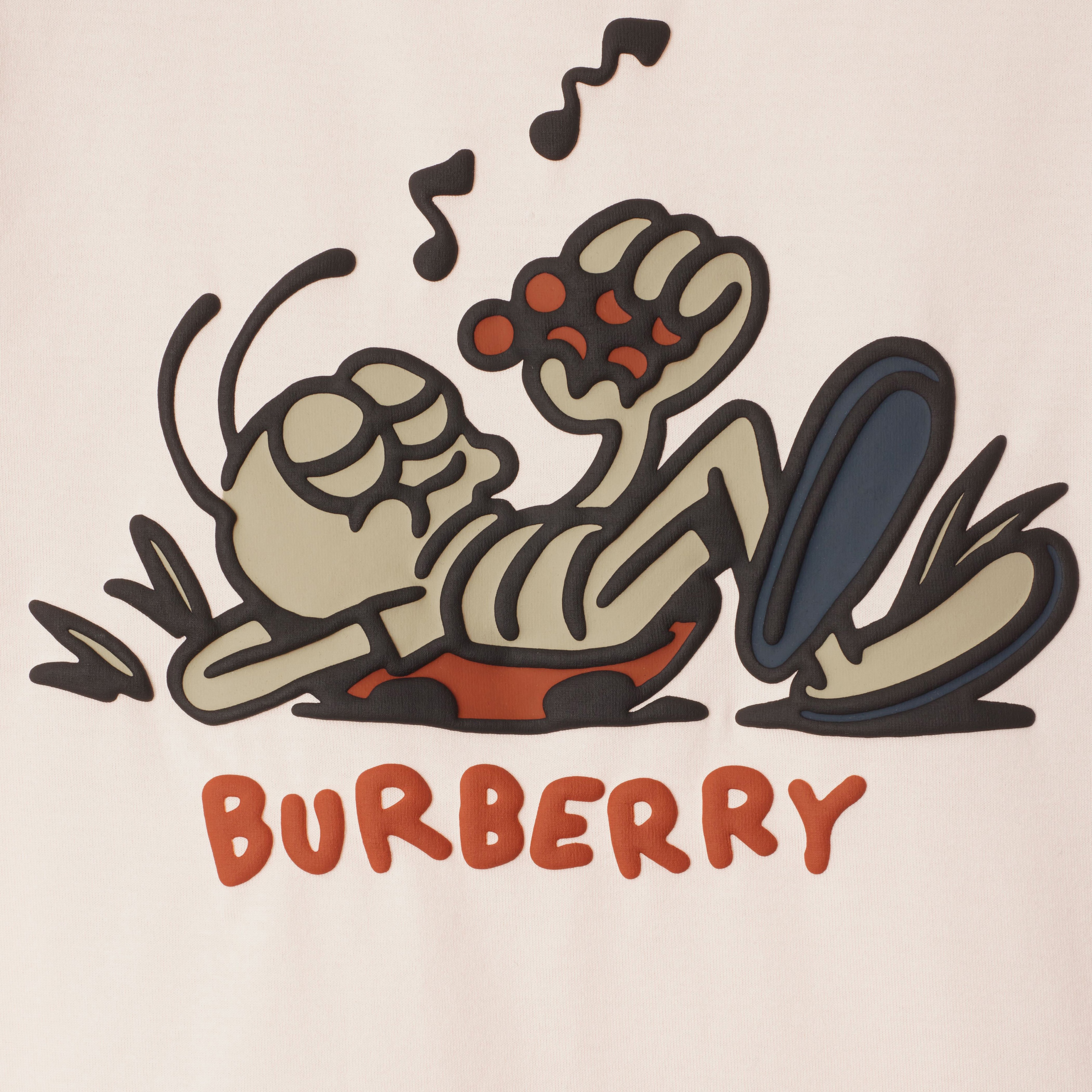 Burberry Cedar Ladybird Ladybug Cotton Çocuk Pembe T-Shirt