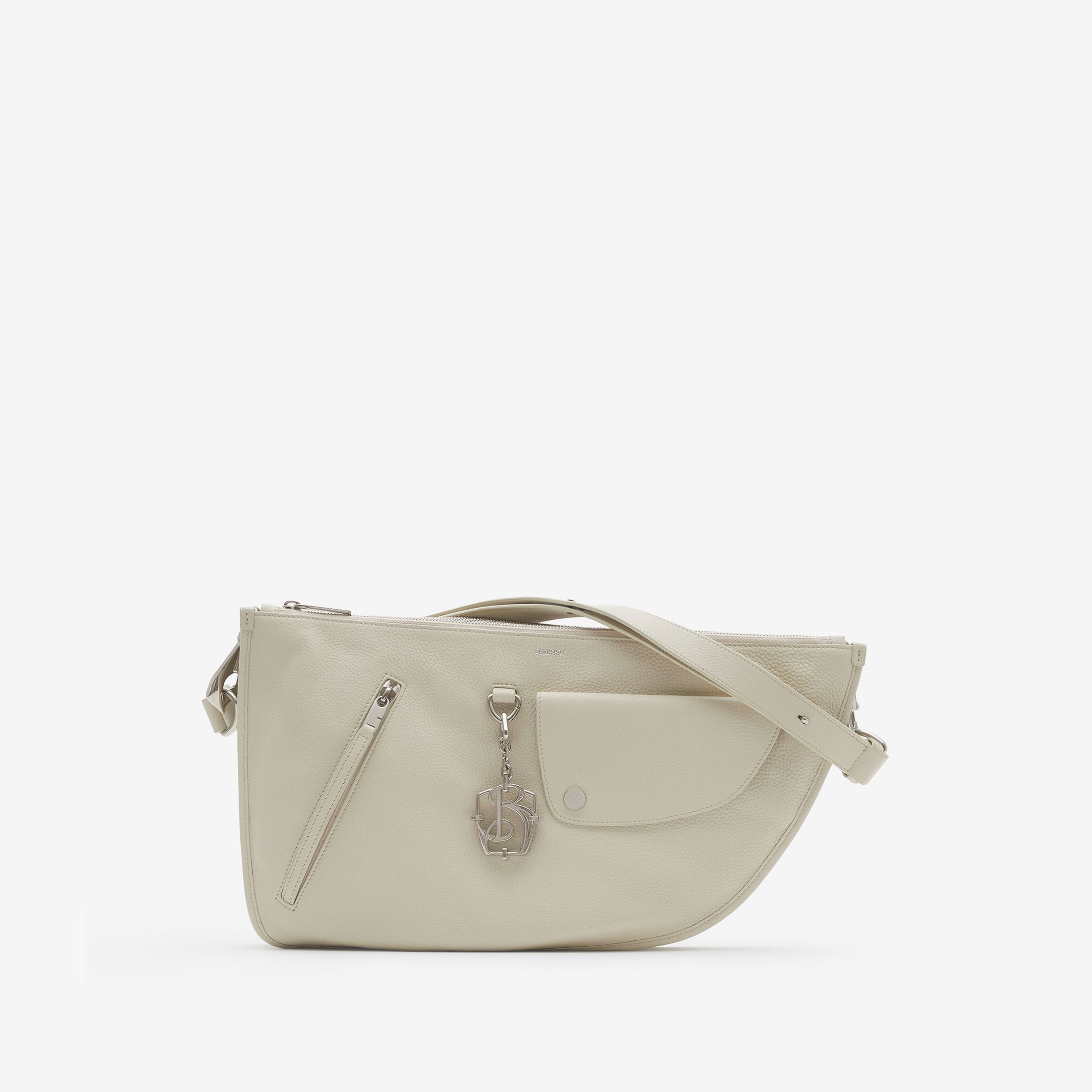 Burberry Shield Twin Kadın Krem Omuz Çantası