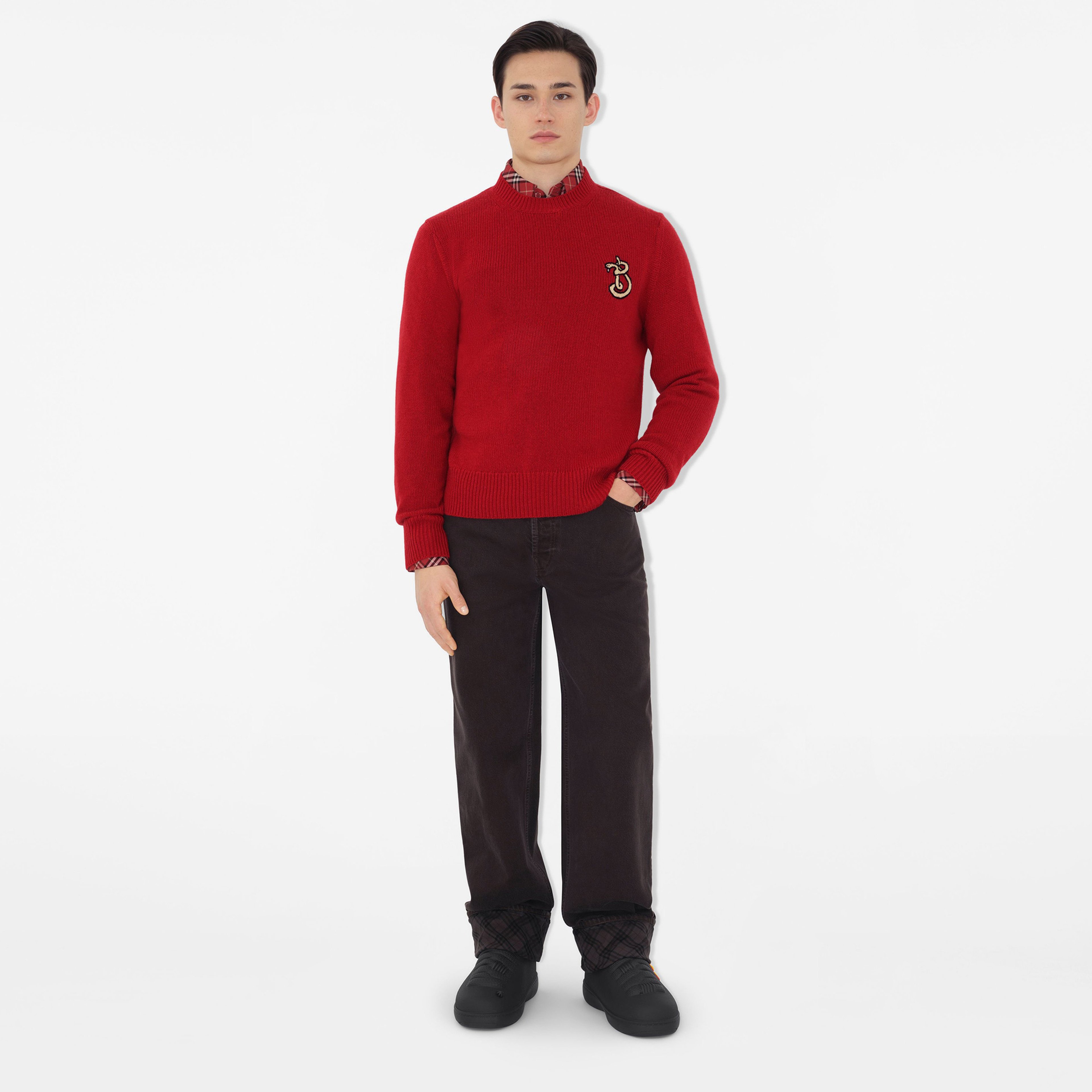 Burberry Lny25 Pro Regular Fit Erkek Siyah Jeans