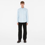 Burberry Relaxed Fit Cotton Oxford Erkek Mavi Gömlek