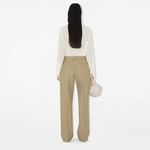 Burberry Ros Silk Blouse Kadın Beyaz Gömlek