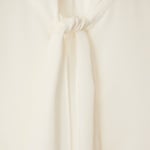 Burberry Ros Silk Blouse Kadın Beyaz Gömlek