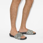 Burberry Dive Slides Erkek Krem Terlik