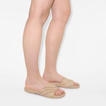 Burberry Dive Slides Kadın Krem Terlik