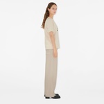 Burberry For Daisy Logo Cotton Kadın Krem T-Shirt