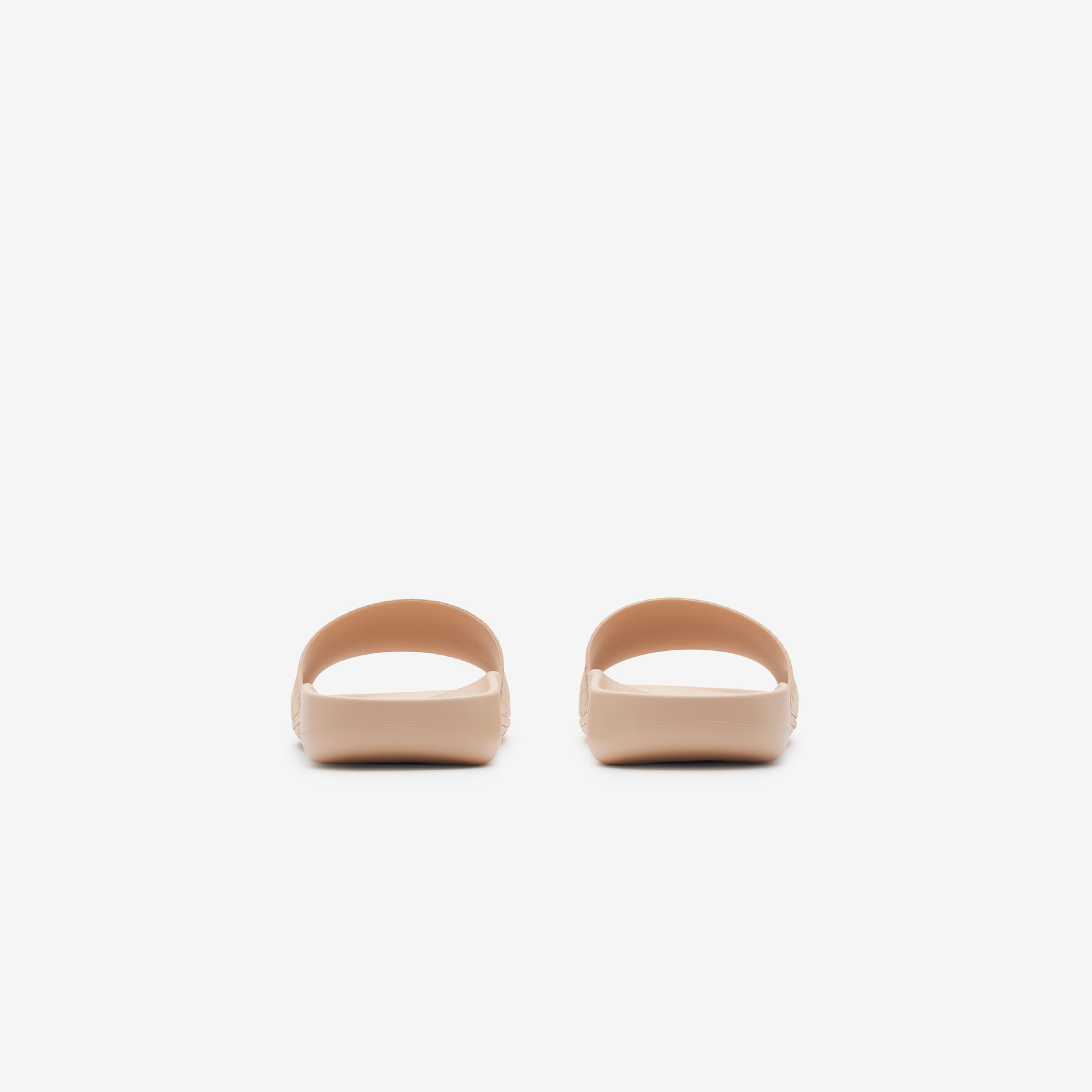 Burberry Dive Slides Kadın Krem Terlik