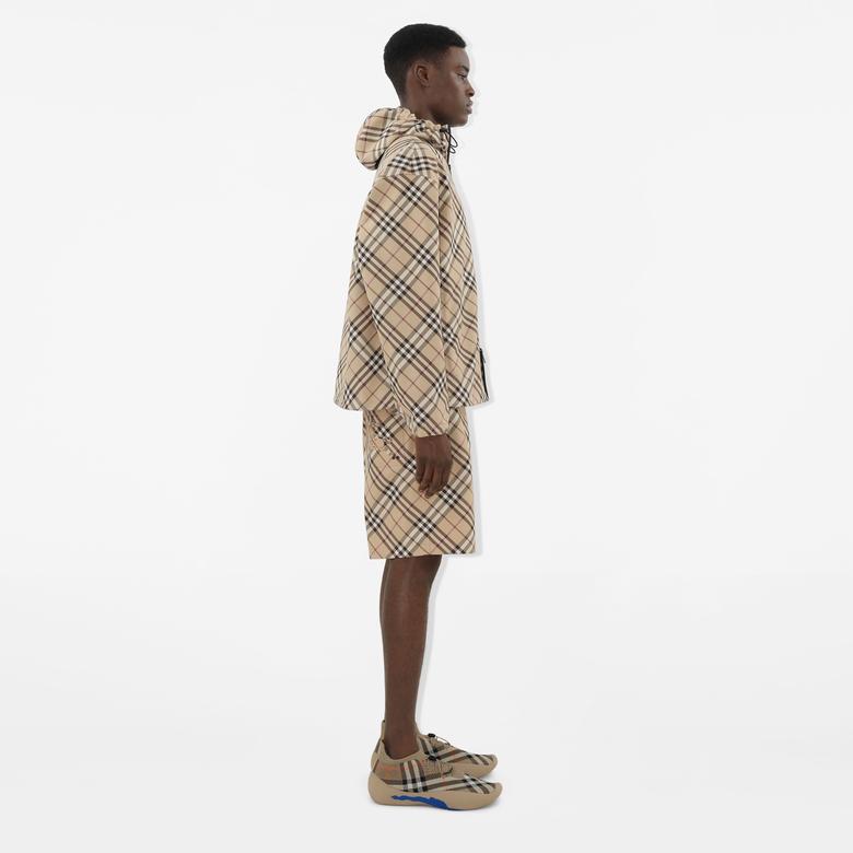 Burberry Tec Twill Erkek Krem Şort